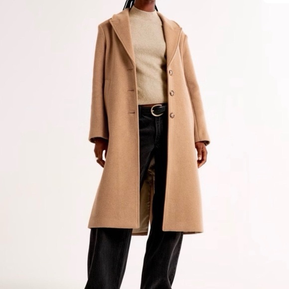 Abercrombie & Fitch Jackets & Blazers - Abercrombie and Fitch Wool Blend Tailored Coat NWT